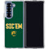 Baylor University Sic Em Green Galaxy Z Fold6 Clear Case