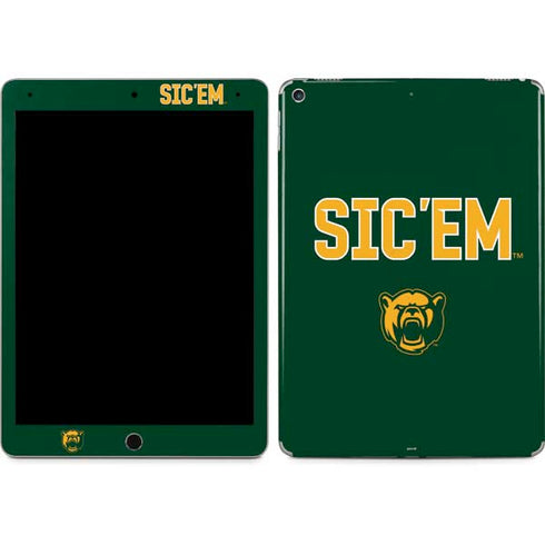 Baylor University Sic Em Green iPad Skins
