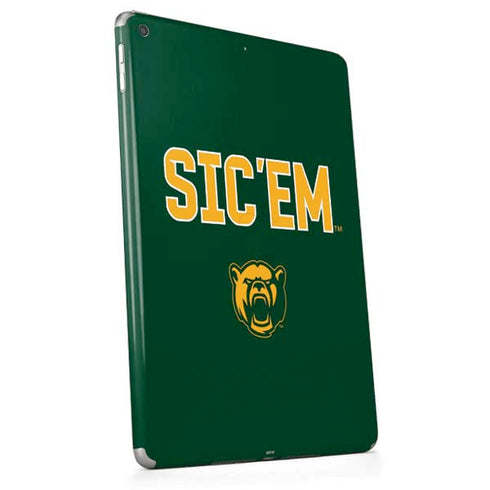 Baylor University Sic Em Green Apple iPad Skin