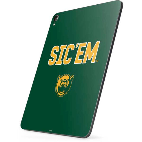 Baylor University Sic Em Green Apple iPad Pro Skin