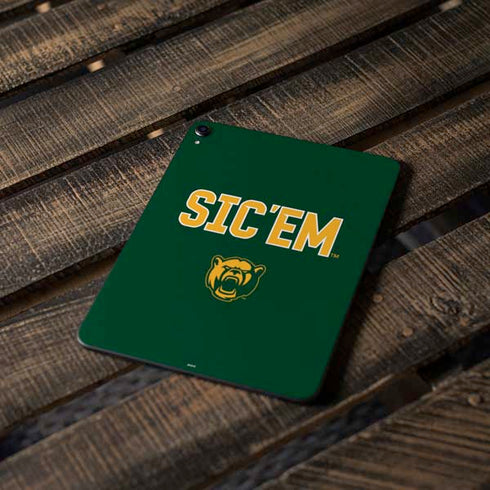 Baylor University Sic Em Green Apple iPad Pro Skin