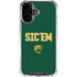Baylor University Sic Em Green iPhone 16 Plus Clear Case