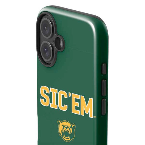 Baylor University Sic Em Green iPhone 16 Plus Impact Case