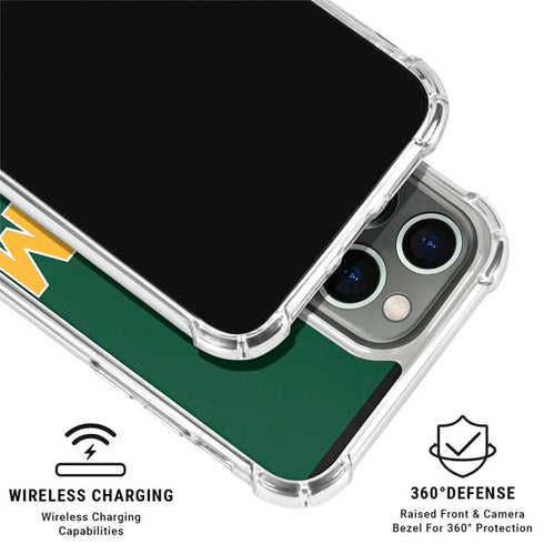 Baylor University Sic Em Green iPhone 16 Pro Max Clear Case