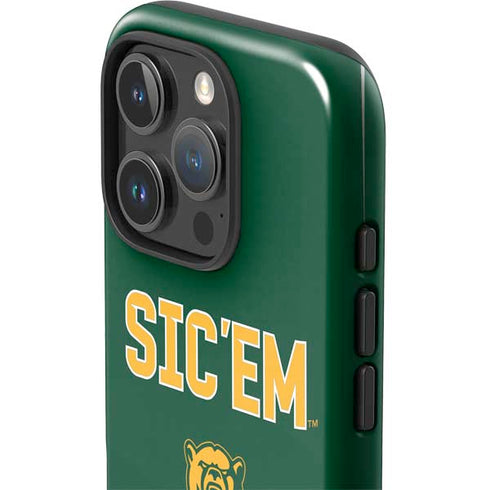 Baylor University Sic Em Green iPhone 16 Pro Max Impact Case