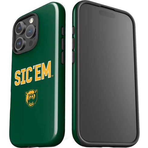 Baylor University Sic Em Green iPhone 16 Pro Max Impact Case