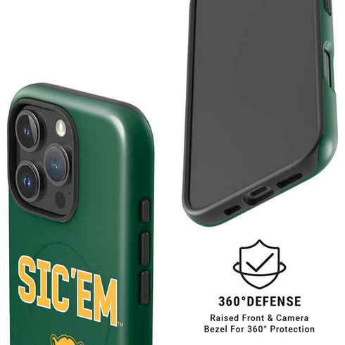 Baylor University Sic Em Green iPhone 16 Pro Max Magsafe Impact Case