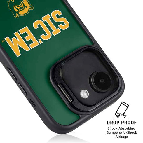 Baylor University Sic Em Green iPhone 16e Kickstand Case