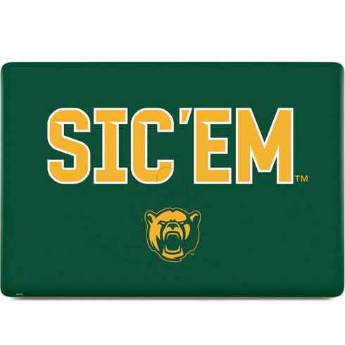 Baylor University Sic Em Green MacBook Skins