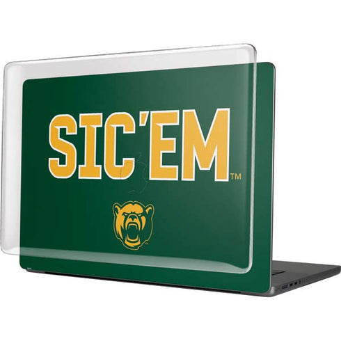 Baylor University Sic Em Green MacBook Cases