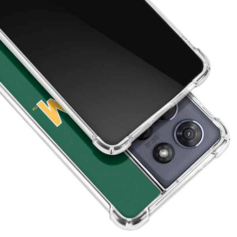 Baylor University Sic Em Green Moto G 5G (2025) Clear Case