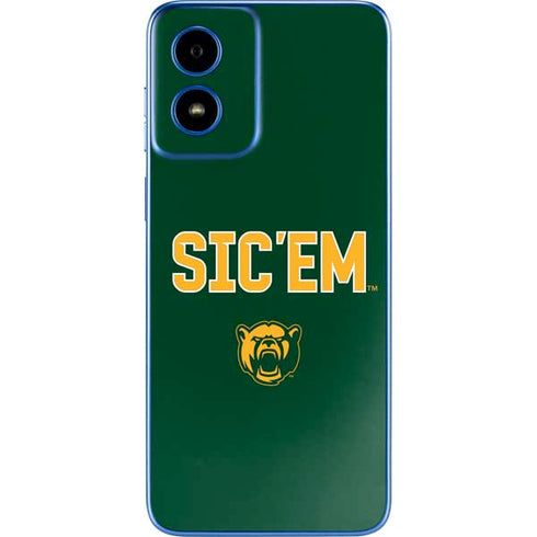 Baylor University Sic Em Green Moto G Play 4G (2024) Skin