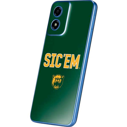 Baylor University Sic Em Green Moto G Play 4G (2024) Skin