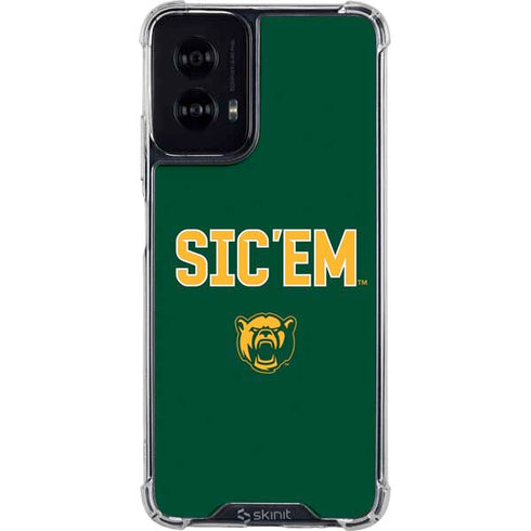 Baylor University Sic Em Green Moto G Power 5G (2024) Clear Case