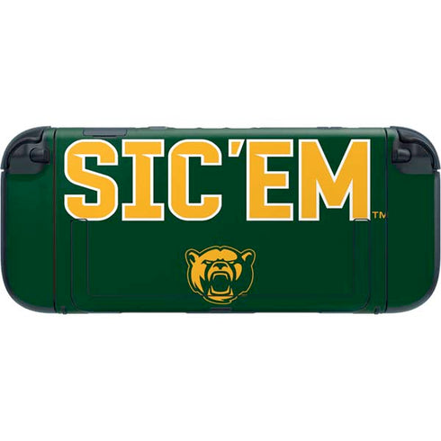 Baylor University Sic Em Green Nintendo Switch 2 (2025) with Joy-Con Skin