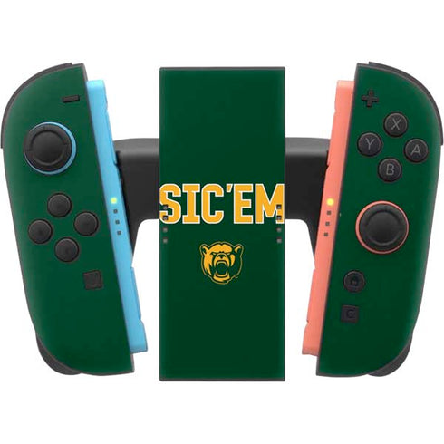 Baylor University Sic Em Green Nintendo Switch 2 (2025) Joy-Con Controller Skin