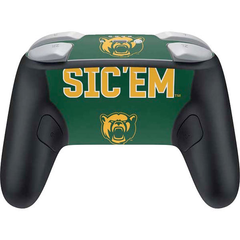 Baylor University Sic Em Green Nintendo Switch 2 (2025) Pro Controller Skin