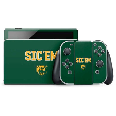 Baylor University Sic Em Green Nintendo Skins