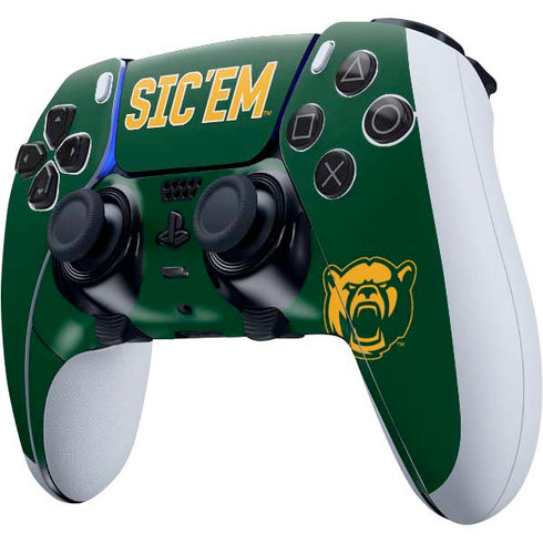 Baylor University Sic Em Green PS5 DualSense Edge Pro Controller Skin