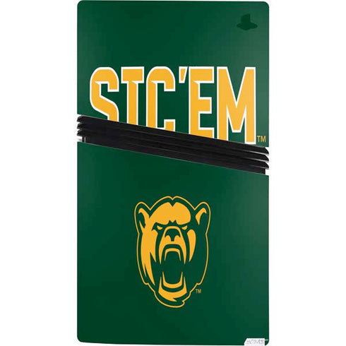 Baylor University Sic Em Green PS5 Pro Bundle Skin