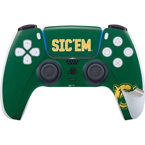 Baylor University Sic Em Green PS5 Pro Disk Bundle Skin