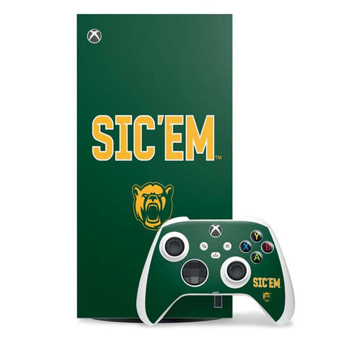Baylor University Sic Em Green Xbox Series X Skins