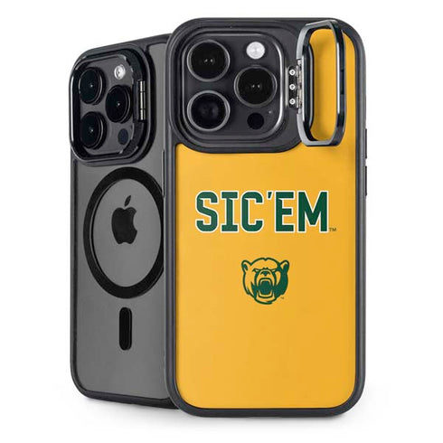 Baylor University Sic Em iPhone 15 Pro Max Kickstand Case
