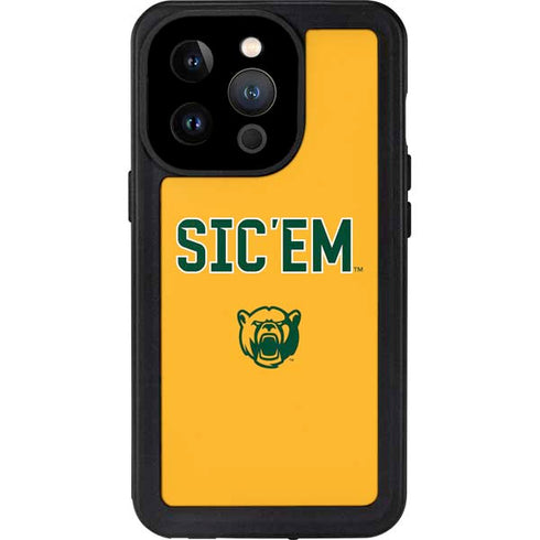 Baylor University Sic Em iPhone 15 Pro Waterproof Case