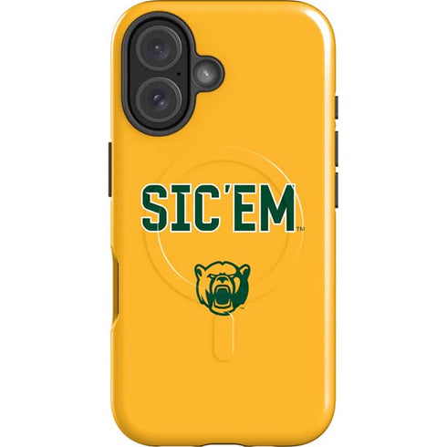 Baylor University Sic Em iPhone 16 Plus Magsafe Impact Case