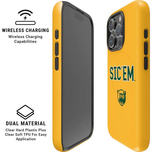Baylor University Sic Em iPhone 16 Pro Magsafe Impact Case