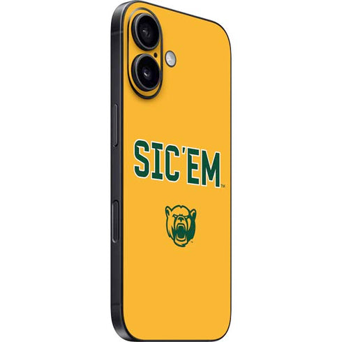 Baylor University Sic Em iPhone 16 Skin