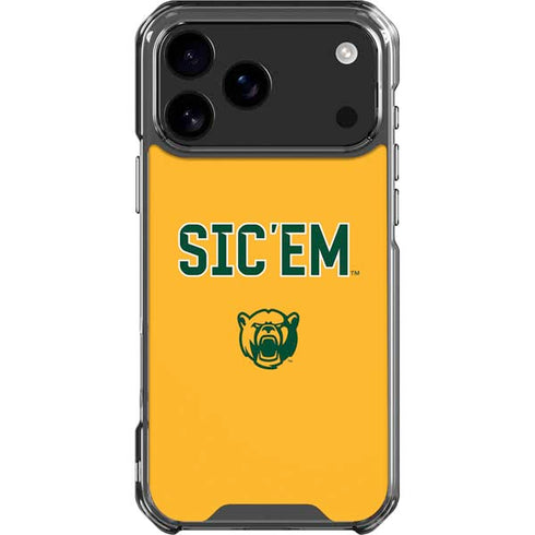 Baylor University Sic Em iPhone 18 Pro Max Clear Case