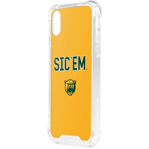 Baylor University Sic Em iPhone XS Clear Case
