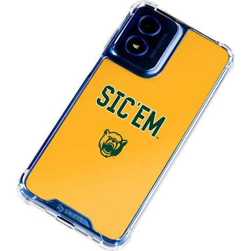 Baylor University Sic Em Moto G Play 4G (2024) Clear Case