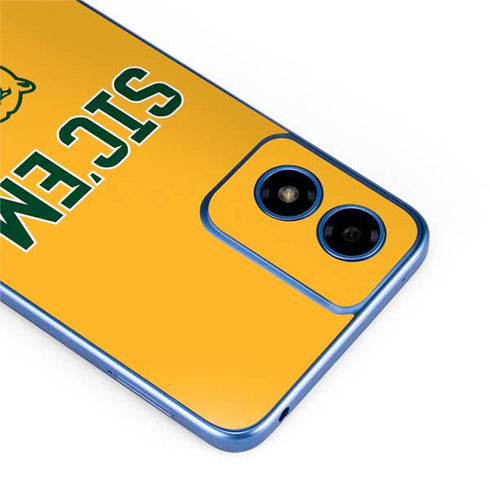 Baylor University Sic Em Moto G Play 4G (2024) Skin
