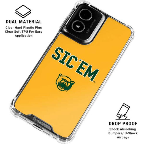 Baylor University Sic Em Moto G Power 5G (2024) Clear Case