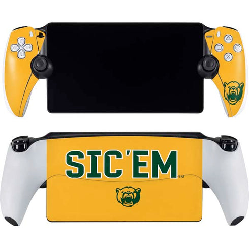 Baylor University Sic Em PlayStation Portal Remote Player Skin