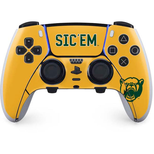 Baylor University Sic Em PS5 DualSense Edge Pro Controller Skin
