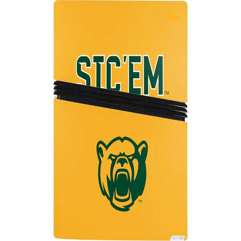 Baylor University Sic Em PS5 Pro Console Skin