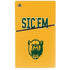 Baylor University Sic Em PS5 Slim Digital Edition Console Skin