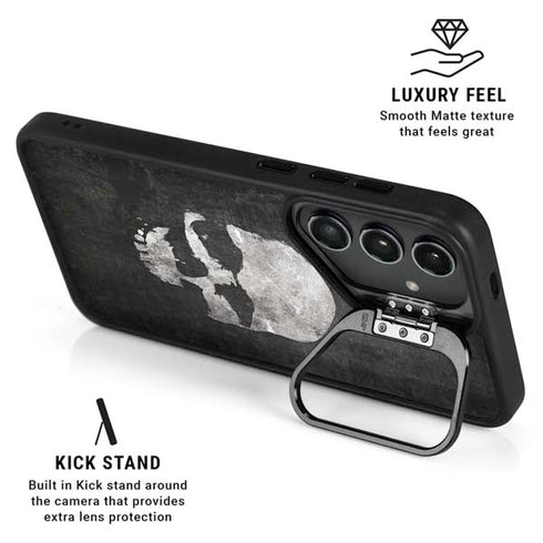 Silent Skull Galaxy S24 Kickstand Case