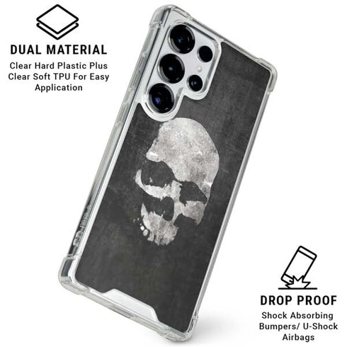 Silent Skull Galaxy S25 Ultra Clear Case