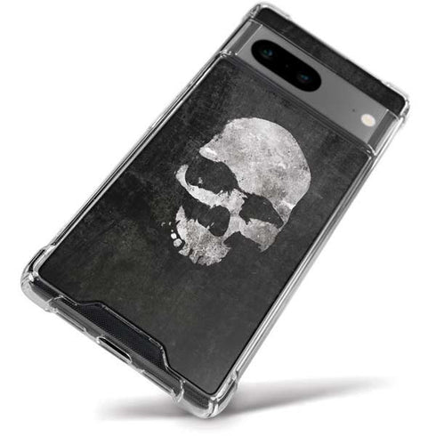 Silent Skull Google Pixel 8a Clear Case