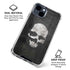 Silent Skull iPhone 15 Clear Case