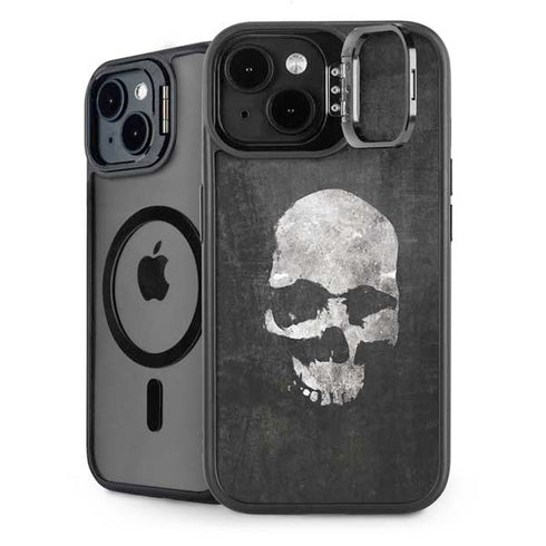 Silent Skull iPhone 15 Plus Kickstand Case