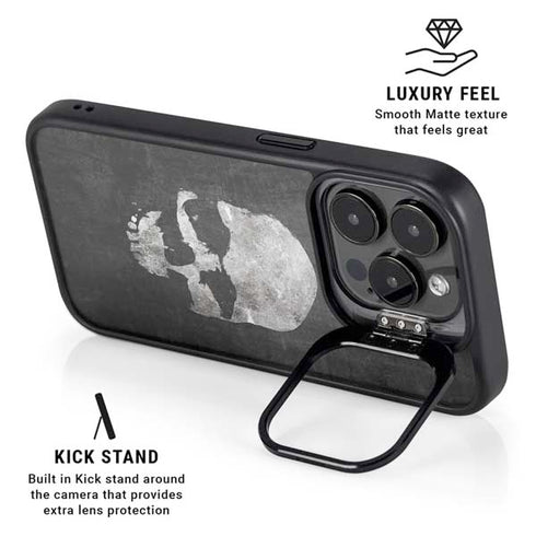 Silent Skull iPhone 15 Pro Max Kickstand Case