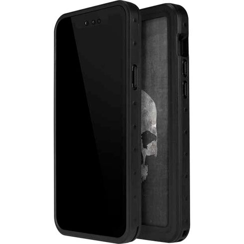 Silent Skull iPhone 15 Pro Waterproof Case