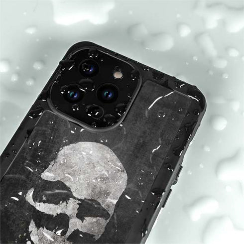 Silent Skull iPhone 15 Pro Waterproof Case