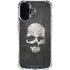 Silent Skull iPhone 16 Clear Case