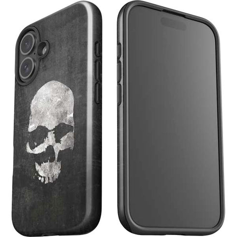 Silent Skull iPhone 16 Impact Case